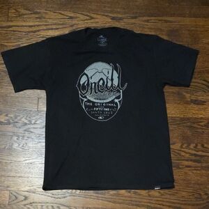 O'Neill Men's Black Graphic T-Shirt